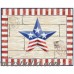 Magic Slice Patriotic Barn Star by Paul Brent Non Slip Flexible Cutting Board MGE1324